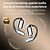 baratos Auscultadores TWS True Wireless-Fone de Ouvido Bluetooth com Tela Touch Headset Esportivo OWS Não In-Ear