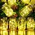 abordables Lumières de cordes solaires-Lot de 6 guirlandes lumineuses solaires à LED de 2 m, 20 lampes de jardin à LED pour Noël, mariage et décoration extérieure, blanc chaud, blanc, violet, rose, rouge, vert, bleu et rouge