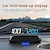 voordelige Head-up display-auto hud snelheidsmeter head-up display auto gemonteerd voor hud auto beidou satelliet gps universele tijd kompas auto accessoires