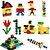 abordables Jouets de construction-Ensemble de Blocs de Construction Créatifs de 1000 Pièces - Briques de Ville Classiques pour Enfants - Jouets d'Assemblage Éducatifs et Amusants Cadeau de Pâques Halloween Cadeau de Noël