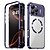 billige iPhone-etuier-telefon Etui Til iPhone 16 15 14 Pro Max 13 Pro Max Magnetisk adsorptionsetui Med Magsafe Med stativ Gennemsigtig Magnetisk Metal