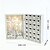 abordables Calendrier de l&amp;#39;Avent-calendrier de l'avent en bois de Noël livre pliable avec 24 tiroirs de rangement calendrier de l'avent en bois à LED décoration avec maison d'arbre de Noël calendrier de compte à rebours de Noël réutilisable bricolage pour adultes cadeaux pour enfants