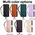 cheap Samsung Cases-Phone Case For Z Fold 7 Z Fold 6 Z Fold 5 Z Fold 4 Z Fold 3 Back Cover with Stand Holder with Wrist Strap Card Slot Retro TPU PU Leather