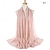 cheap Mother&#039;s Wraps-Mother&#039;s Wraps Elegant Voiles &amp; Sheers Sleeveless Illusion Sleeve Chiffon Wedding Wraps With Ruffles For Party Summer