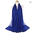 cheap Mother&#039;s Wraps-Mother&#039;s Wraps Elegant Voiles &amp; Sheers Sleeveless Illusion Sleeve Chiffon Wedding Wraps With Ruffles For Party Summer