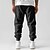 billiga Joggingbyxor-Herr Drake Joggingbyxor Joggare Byxor Medium Midja Dragsko Elastisk midja Mode Utomhus Vardag Ledigt Ficka Vår Höst Vinter 3D-tryck Svart Vit Blå