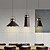 cheap Pendant Lights-Retro Industrial Style Lamp Metal Wrought Iron Lampshade Suitable for Bar Single Head Pot Lid Chandelier Ceiling Recessed Ceiling Lamp 85-265V