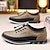 economico Sneakers da uomo-sneakers casual da uomo con lacci e suola comoda, design traspirante per l&#039;uso quotidiano, ideali per attività all&#039;aperto e stile urbano
