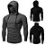 abordables Hoodie &amp; Sweatshirt-Homme Sweat à capuche avec masque Sweat à capuche de remise en forme Sweat à capuche d&#039;entraînement manche longue capuche Occasionnel Athleisure Automne Couleur Unie Chaleur Thermique Coupe-vent