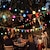 cheap Plug String Lights-12m/20m/30m String Lights, LED Ball Fairy String 100-800 LEDs EL 5mm with 13-Keys Remote - Warm White/Cold White/Multicolor for Holiday &amp; Christmas Patio Decorations