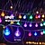 cheap Plug String Lights-12m/20m/30m String Lights, LED Ball Fairy String 100-800 LEDs EL 5mm with 13-Keys Remote - Warm White/Cold White/Multicolor for Holiday &amp; Christmas Patio Decorations