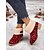 baratos Botas de neve e inverno-botas de inverno femininas com estampa de leopardo vermelho, forro de pele sintética e salto grosso – botas de neve quentes e elegantes