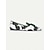 billige Slip-ons og loafers til kvinner-damer med kutrykk dusk loafers med grønn kant – stilige slip-on dress-sko for uformelle og formelle anledninger