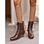 ieftine anii 1920-Botine roșii din piele artificială cu șireturi de damă în stil victorian cu toc mijlociu - încălțăminte retro de inspirație vintage pentru ținute formale sau casual