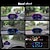 abordables Pantalla de visualización frontal-P3 GPS Velocímetro HUD OBD2 Pantalla de visualización frontal Computadora de a bordo Voltaje del automóvil RPM Temperatura del agua Medidor de pendiente con indicador de alarma