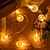 cheap Plug String Lights-12m/20m/30m String Lights, LED Ball Fairy String 100-800 LEDs EL 5mm with 13-Keys Remote - Warm White/Cold White/Multicolor for Holiday &amp; Christmas Patio Decorations