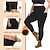 economico Leggings e collant da yoga-Per donna Pantaloni da yoga Leggings foderati in pile Leggings da yoga Tasche Laterali Sollevamento glutei Controllo addominale Vita Alta Pilates Allenamento in Palestra Allenamento Leggings corti