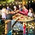 cheap Plug String Lights-12m/20m/30m String Lights, LED Ball Fairy String 100-800 LEDs EL 5mm with 13-Keys Remote - Warm White/Cold White/Multicolor for Holiday &amp; Christmas Patio Decorations