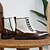 abordables Bottes de Costume-bottines à boutons en similicuir bicolore pour hommes – bottines de style victorien vintage pour occasions formelles et décontractées