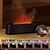 cheap Humidifiers &amp; Dehumidifiers-Colorful Flame Fire Diffuser Humidifier Essential Oil Aromatherapy Diffuser with Remote Control 300ml Large Ultra-Quiet Aroma Diffusers 7 Colors