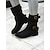 billige Slouch Boots-vintage brune slouchy ankelstøvletter for kvinner med spennestropper - perfekt for fritidsklær eller høstmote