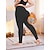 abordables Leggings y mallas de yoga-Mujer Pantalones de yoga Leggings con forro polar Mallas Leggings de Yoga con bolsillo para teléfono Alta cintura Pilates Entrenamiento de gimnasio Rutina de ejercicio Mallas Leggings Color sólido