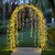 abordables Enchufe eléctrico-Luces de cascada navideñas para exteriores, 200 luces LED de ramas de enredaderas de hadas, 10 piezas x 2 m de luces de cadena de hadas para decoración navideña de jardines, cercas y árboles