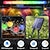 cheap Solar String Lights-10M100Leds Christmas Solar Outdoor Bubble Ball Small Ball Light String Courtyard Christmas Tree Fence Steps Balcony Wedding Festival Party Connection Atmosphere Decorative Lights