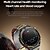 baratos Smartwatch-696 JT7 Relógio inteligente 1.508 polegada Relógio inteligente Bluetooth Podômetro Aviso de Chamada Monitor de Sono Compatível com Android iOS Masculino satélite Chamadas com Mão Livre Câmera IP 67