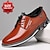 economico Sneakers da uomo-scarpe casual eleganti con lacci marroni da uomo – comode sneakers slip-on per l&#039;uso quotidiano e semi-formale