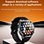cheap Smartwatch-696 H19 Smart Watch 1.95 inch Smartwatch Fitness Running Watch Bluetooth Pedometer Call Reminder Sleep Tracker Compatible with Android iOS Men GPS Hands-Free Calls with Camera IP 67 52mm Watch Case