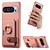abordables Otras carcasas-teléfono Funda Para Píxel 9 Pro Pixel 9 Pro XL Pixel 8 Pro Pixel 8 Píxel 9 Pixel 7 Pixel 7 Pro Pixel 6 Pixel 6 Pro Funda Trasera Soporte para Anillo Ranura para tarjetas Antigolpes Retro TPU Cuero de