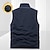 preiswerte Westen-Herren Wanderweste Wanderfleeceweste Ärmellos Weste Außen Thermowarm Fleece-Futter Bequem Winter Tasche Polyester Schwarz Armeegrün Khaki Jagd Angeln Klettern