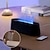 cheap Humidifiers &amp; Dehumidifiers-Colorful Flame Fire Diffuser Humidifier Essential Oil Aromatherapy Diffuser with Remote Control 300ml Large Ultra-Quiet Aroma Diffusers 7 Colors