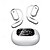 baratos Auscultadores TWS True Wireless-Fone de Ouvido Bluetooth com Tela Touch Headset Esportivo OWS Não In-Ear