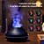 billige Luftfugtere og affugtere-mini diffuser med flamme luft aromaterapi æterisk olie usb personligt skrivebord super stille cool mist luftfugter med automatisk sluk