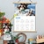 abordables carteles con perchas-Pósteres personalizados del calendario 2025 con colgadores, impresiones en lienzo y pósteres de arte de pared, póster personalizado