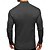 お買い得  ベーシックTシャツ-男性用 Tシャツ タートルネックシャツ ティートップ 長袖シャツ 長袖 タートルネック 春 &amp; 秋 平織り ファッション デザイナー ベーシック ソフト バケーション ストリート お出かけ ホワイト メンズトップTシャツ