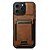 billige iPhone-etuier-telefon Etui Til iPhone 16 15 14 Pro Max Plus iPhone 13 12 11 Pro Max Bakdeksel med stativ Kortspor Støtsikker Kontor / Bedrift TPU PC PU lær