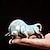 economico Statue-statuetta cinese feng shui in ceramica raffigurante un toro - statua di bufalo che attrae prosperità e ricchezza, decorazione per scrivania da ufficio, artigianato con animali dello zodiaco, oggetto