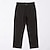 cheap Classic-Men's Linen Pants Trousers Summer Pants Multi Pocket Straight Leg Plain Comfort Breathable Full Length Outdoor Daily Going out Fashion Streetwear Black White