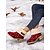 baratos Botas de neve e inverno-botas de inverno femininas com estampa de leopardo vermelho, forro de pele sintética e salto grosso – botas de neve quentes e elegantes