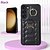baratos Capa Samsung-telefone Capinha Para S23 S22 S21 FE S21 Ultra Plus A14 A34 A54 A53 A13 S20 Capa traseira Com Suporte com cordão com pulseira Retro TPU Couro PU