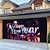 abordables Bannières de Garage et de Porte-couverture de porte de garage de nouvel an ballons feux d'artifice bannière extérieure grande toile de fond pour les vacances porte de garage extérieure décorations murales de la maison
