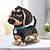 abordables Juguetes de construcción-Juego de bloques de construcción de 2100 piezas, bonito perro salchicha, regalo de vacaciones, decoración de habitación, regalo de Navidad