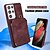 economico Cover Samsung-telefono Custodia Per S23 S22 S21 FE S21 Ultra Plus A14 A34 A54 A53 A13 S20 Copertura Posteriore con Supporto Cerniera con Cordino Retrò TPU Pelle PU
