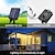 cheap Solar String Lights-10M100Leds Christmas Solar Outdoor Bubble Ball Small Ball Light String Courtyard Christmas Tree Fence Steps Balcony Wedding Festival Party Connection Atmosphere Decorative Lights