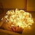 billige Soldrevet-solcelle LED lysstreng med fjernkontroll, 100/200/300 led vanntette fe lys til jul, bryllup, hage, fest  &amp; hageinnredning
