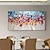 abordables Peintures fleurs/botaniques-peinture à l'huile peinte à la main peinture florale 3D couteau à palette fait à la main fleurs peinture à l'huile art mural grande peinture texturée blanche 3D peintures décoratives modernes