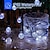 billige Solstreng lys-20m solar led lanterne lygter, 200 boble kugle leds string, vandtæt udendørs til julehave dekoration 1 sæt